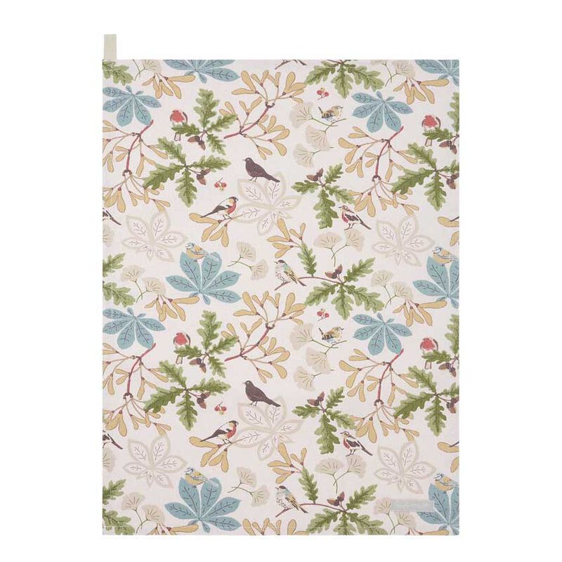 Sophie Allport Tea Towel - Orchard Birds image number 0